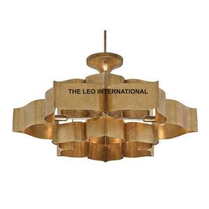 Lampe suspendue pour la décoration de la maison, lustre moderne en métal noir fini, lumières de mariage, restaurant, luminaire suspendu en métal fait à la main - Product Image 4