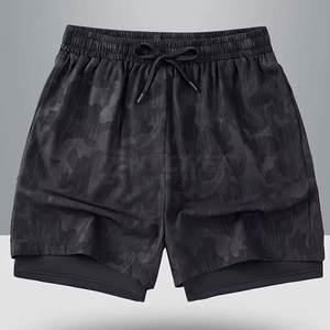 Shorts de sport pour homme, tissu extensible doux, pour la course à pied, la gym et les activités sportives - Product Image 2