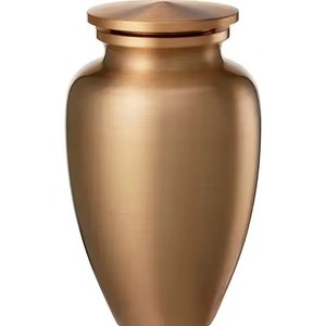 High Quality Wholesale Aluminum Urns with Shiny Polish for Human Ashes Funeral and Cremation Keepsake Urns by Indian Manufacture - Product Image 6