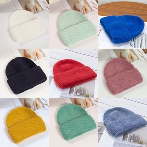 Gorro de Punto Jacquard de Mezcla de Lana al por Mayor de Fábrica, Gorro Holgado Tipo Calavera, Gorro de Invierno Cálido para Esquí, Unisex para Adultos - Product Image 5