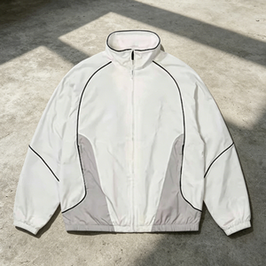 2026 Wholesale Custom Logo 100% Polyester <b>Jacket</b> and Pants Set <b>Men's</b> Windbreaker Sportswear & Hiking Outfit - Product Image 4