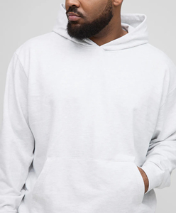 Sweat-shirt à capuche surdimensionné en molleton 100% coton, coupe décontractée, logo imprimé personnalisé, style streetwear pour homme - Product Image 6