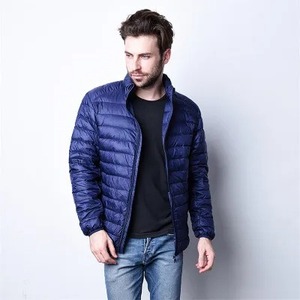 Veste d'hiver matelassée coupe-vent pour homme, personnalisable avec logo fournisseur, col montant et logo frontal, chaude et épaisse, haute qualité - Product Image 1