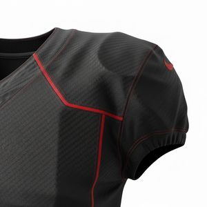 Ensemble de maillot et pantalon de football américain personnalisé, sublimé, avec logo d'équipe, numéro et nom, léger, séchage rapide, tenue de sport - Product Image 5