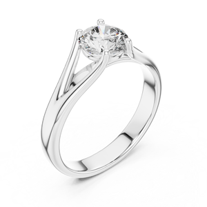 Daily Wear Moissanite <b>Diamond</b> <b>Ring</b> for Women - Product Image 4