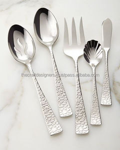 Hermoso juego de cubiertos de metal, perfecto para bodas, cumpleaños y cenas familiares, agrega elegancia a cada ocasión - Product Image 6