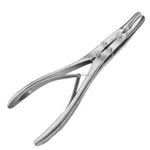 High Quality A-1 VERITAS Straight & Curved Ruskin Bone Rongeur Forcep Stainless Steel Bone Surgery Instrument | needle holder - Product Image 4