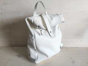 Top Rated Leather <b>Roll</b> Top Bag Best Seller Laptop Rucksack For Alibaba Wholesale Buyers LTBP-0290 - Product Image 4