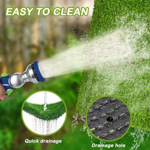 Alfombrilla de césped artificial lavable para cachorros y gatitos, cómoda y duradera, alfombra de césped para mascotas, ideal para el hogar - Product Image 5