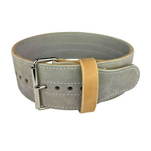 Ceinture de musculation en cuir de haute qualité, personnalisée, pour la musculation et l'entraînement de force, protection en cuir premium pour les sports - Product Image 4