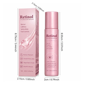 Suero en Roll-on para Ojos con Retinol 20ml, Antienvejecimiento, Hidratante e Iluminador para Ojos, para Todo Tipo de Piel - Product Image 6