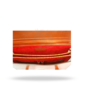 Maletín de Cuero con Triple Refuerzo para Portátil, Bolsa de Trabajo para Oficina - Product Image 6