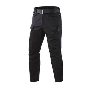 2025 New Men's Custom <b>Work</b> <b>Cargo</b> <b>Pants</b> with Multi-Pockets Straight Cut Durable Moisture-Wicking Polyester Uniforms Trousers - Product Image 3