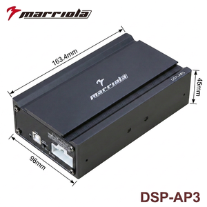 Amplificateur 4 canaux pleine gamme 45Wx4 classe AB avec SNR de 91dB pour mise à niveau du système audio du véhicule, amplificateur de voiture DSP-AP3 - Product Image 4