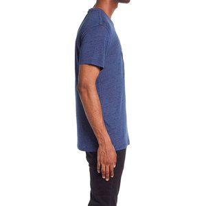 เสื้อยืดคอกลมแขนสั้นผ้าเจอร์ซีย์ระบายอากาศได้ดี ป้องกันรอยยับ ดีไซน์โลโก้แบบกำหนดเองใหม่ล่าสุด แฟชั่นสตรีทแวร์ผู้ชาย ผ้าฝ้าย 100% - Product Image 4