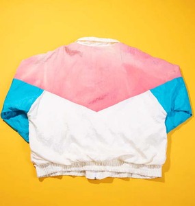 Casual Spring Vintage Sports Breathable Windbreaker Quick Dry Mesh Lining Colorful Side Pockets Water Resistant anorak - Product Image 2