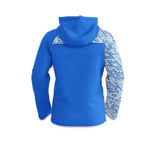 Sudaderas con capucha con cremallera completa de alta calidad con logotipo personalizado de talla grande Casual para hombre Sudadera con capucha de algodón con cremallera para hombre 80% Algodón 20% poliéster - Product Image 2