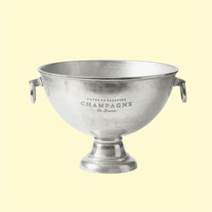 Cubo de Vino Metálico de Lujo, Enfriador de Champán de Estilo Vintage para Mesa, Suministro Decorativo para Hostelería en Restaurantes de Alta Cocina - Product Image 5