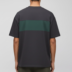 เสื้อยืดคอกลมไซส์ใหญ่พิเศษ ผ้าฝ้าย 100% สไตล์ลำลอง สีสันตัดกัน พิมพ์ลายโลโก้ตามสั่ง สำหรับผู้ชาย รุ่นใหม่ล่าสุดประจำปี 2026 เหมาะสำหรับใส่ในช่วงฤดูร้อน - Product Image 6