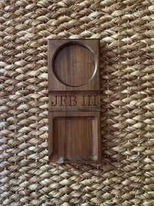 Cendrier élégant en bois, porte-cigares artisanal, plateau carré classique pour fumeurs, décoration de salon, durable et de qualité supérieure - Product Image 2