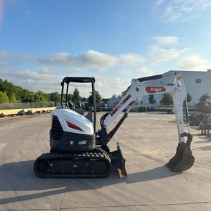 High Efficiency Bobcatts Crawler Excavator 1-3.5 Ton | Diesel Powered with Motor and Rubber Tracks for Farm Site Work - Product Image 4