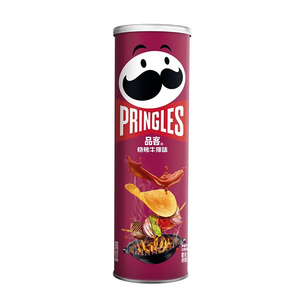 Papas Fritas Pringles Premium Sabor BBQ Steak, Lata de 110g para Venta al por Mayor - Product Image 5