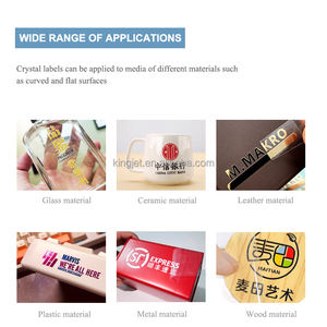 Imprimante de transfert 3D UV Dx7 imprimante de décalcomanies UV DTF à grande vitesse impression 3D de logo en relief film souple de transfert à <span class=keywords><strong>froid</strong></span> pour sweats à capuche de t-shirt - Product Image 5