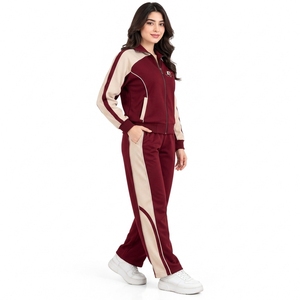 Custom Logo Casual Winter Wear <b>Trouser</b> 100% Cotton Best Selling Plus Size Unisex Tracksuits Solid Pattern Loose Drop Shoulder - Product Image 6
