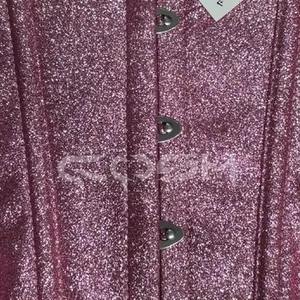 Corsé Sexy con Lentejuelas Rosas Brillantes, Top Glamuroso para Fiestas y Eventos Nocturnos - Product Image 4