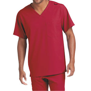 Polyester Cotton Wholesale Unisex Men Women's Medical Soft Stretchy Clothing Nurse Dress Hospital Suit Uniform <b>Scrub</b> <b>Sets</b> - Product Image 4