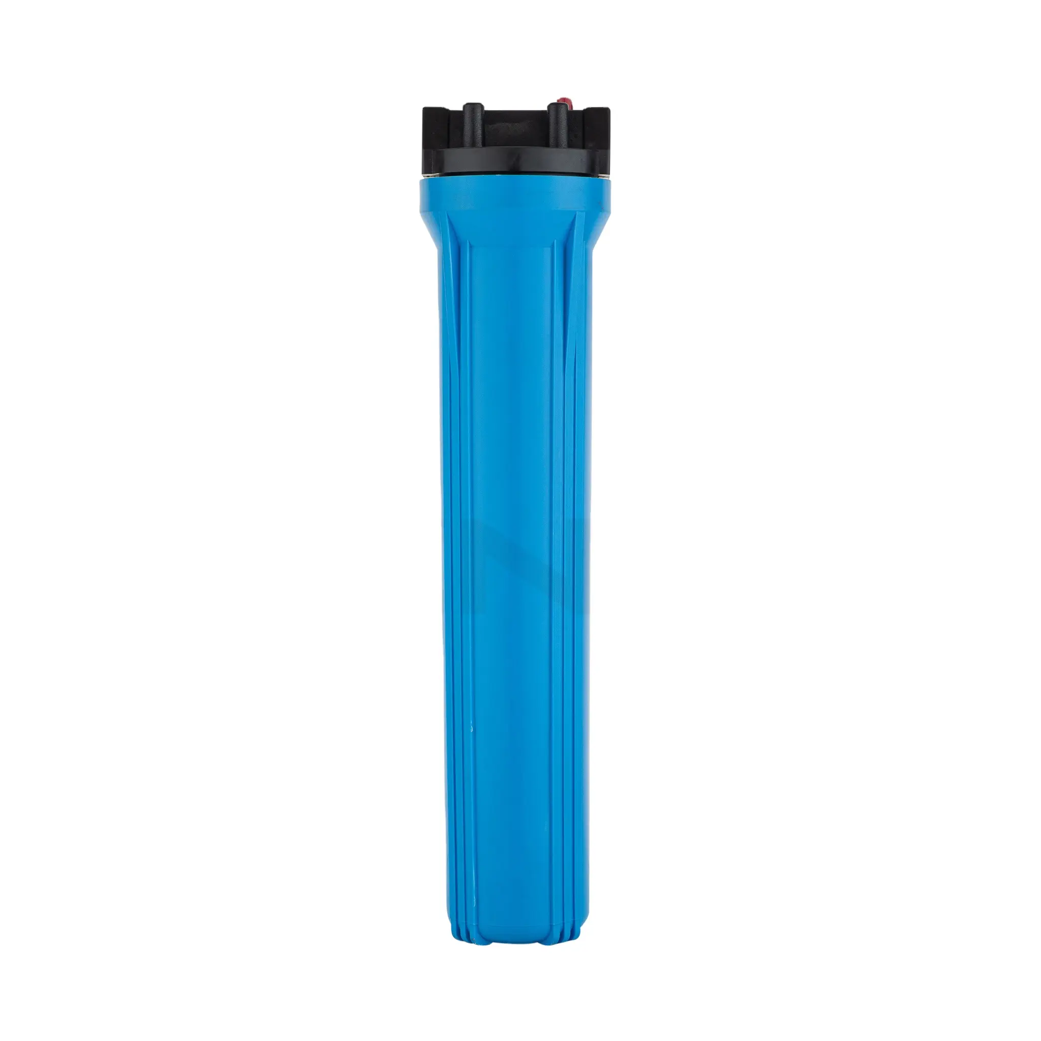 Высококачественный настраиваемый синий пластиковый многоразовый прозрачный коммерческий картриджный корпус фильтра для воды 20 дюймов для дома