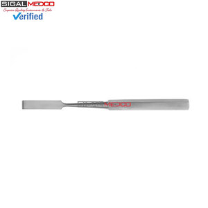 Ciseau chirurgical orthopédique droit en acier inoxydable de 9-1/2 pouces (13 mm), instrument médical réutilisable pour la chirurgie osseuse - Product Image 4