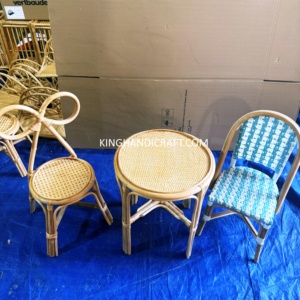 Sillas Infantiles de Mimbre Hechas a Mano de Lujo para Fiestas, Asientos Ecológicos para Niños, Cumpleaños - Product Image 1