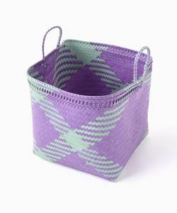 Panier à linge tissé en bambou, panier rond, boîte de rangement, accessoires pour la maison, organisateurs, articles décoratifs pour la maison - Product Image 4