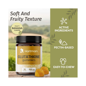Plant Based Gummies with Glutathione Amino Acids Natural Formula for Dietary Supplement Category - Product Image 4