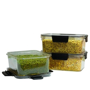 Caja hermética ecológica a prueba de fugas para microondas, caja de almacenamiento de alimentos segura para verduras frescas, escurridor de frutas, almacenamiento de cocina - Product Image 6