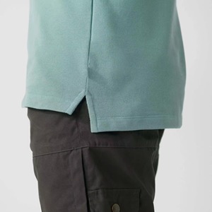 High Quality Men's for Polo <b>Shirts</b> Comfortable Breathable New Design Color Block <b>Half</b> <b>Button</b> Casual Wear Men's Polo - Product Image 4