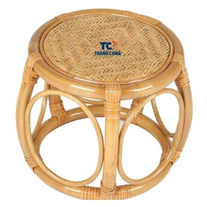 Envío rápido taburete de ratán y taburete de ratán natural venta al por mayor Gran oferta del fabricante de Vietnam Mejor Precio de alta calidad - Product Image 1
