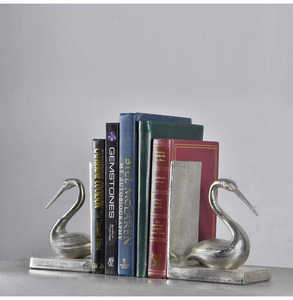 Sujetalibros con forma de pájaro, sujetalibros decorativos de metal, soporte para libros hecho a mano para oficina, hogar, biblioteca, estantería, decoración de escritorio - Product Image 5