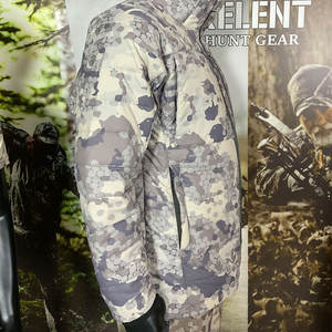 Ensemble de chasse camouflage veste tactique et pantalon imperméable respirant chaud intérieur polaire veste de chasse équipement de chasse - Product Image 4