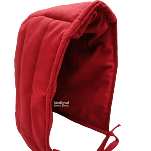 หมวกนักรบยุคกลางทำมือคุณภาพสูงบุผ้าฝ้าย  สำหรับสวมใส่ใต้หมวกเกราะ  ชุดเกราะอัศวิน  สำหรับการแสดงประวัติศาสตร์  ของขวัญปีใหม่ คริสต์มาส - Product Image 1