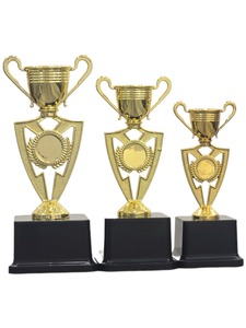 Manufacture Good Price Double Ears Plastic UV Printed Trophy Cup Award Business Gift Sport Activities Promotional Universal - Product Image 4