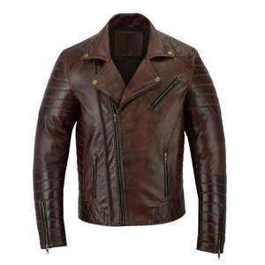 Diseñada con atención al detalle, esta chaqueta de cuero para hombre ofrece un tacto suave y una durabilidad a largo plazo. - Product Image 3