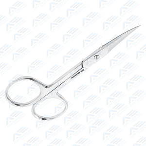 Tijeras para cutículas rectas de acero inoxidable de primera calidad, la mejor tijera rusa para cutículas para el cuidado y aseo de uñas de precisión - Product Image 2