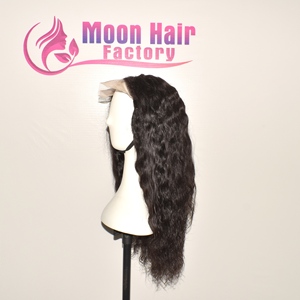 Pelucas de Cabello Humano Remy Indio Hechas a Medida, Unidades Frontales de Encaje Personalizadas, Línea de Cabello Natural, Diseño de Gorra Flexible, Doble Trama a Máquina - Product Image 5