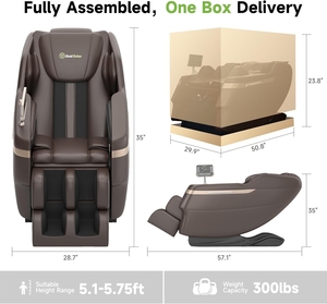 Silla de Masaje Multifuncional con Diseño de Cápsula Espacial de Gravedad Cero, con Calefacción de Temperatura Constante, Terapia de Cuidado de la Salud - Product Image 2