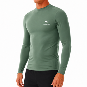 Full Sleeve Unisex Rash Guard High Quality 220g Heat-Transfer Printed Polyester Spandex <b>Compression</b> <b>Shirt</b> UV Protection Quick - Product Image 5