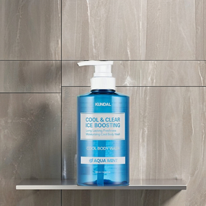 KUNDAL Cool & Clear Gel Douche Rafraîchissant et Revitalisant – Menthe Aquatique (500ml) - Product Image 2