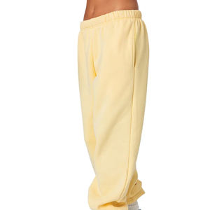 Pantalon de survêtement oversize taille mi-haute de haute qualité pour hommes, nouvelle collection, marque privée, décontracté, couleur unie, en tissu non tissé - Product Image 2