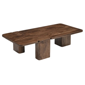 Mesa de Centro Moderna y Contemporánea de Madera de Mango Sólida, Ecológica, Duradera y Plegable para Hogar, Oficina, Restaurante, Cafetería - Product Image 2